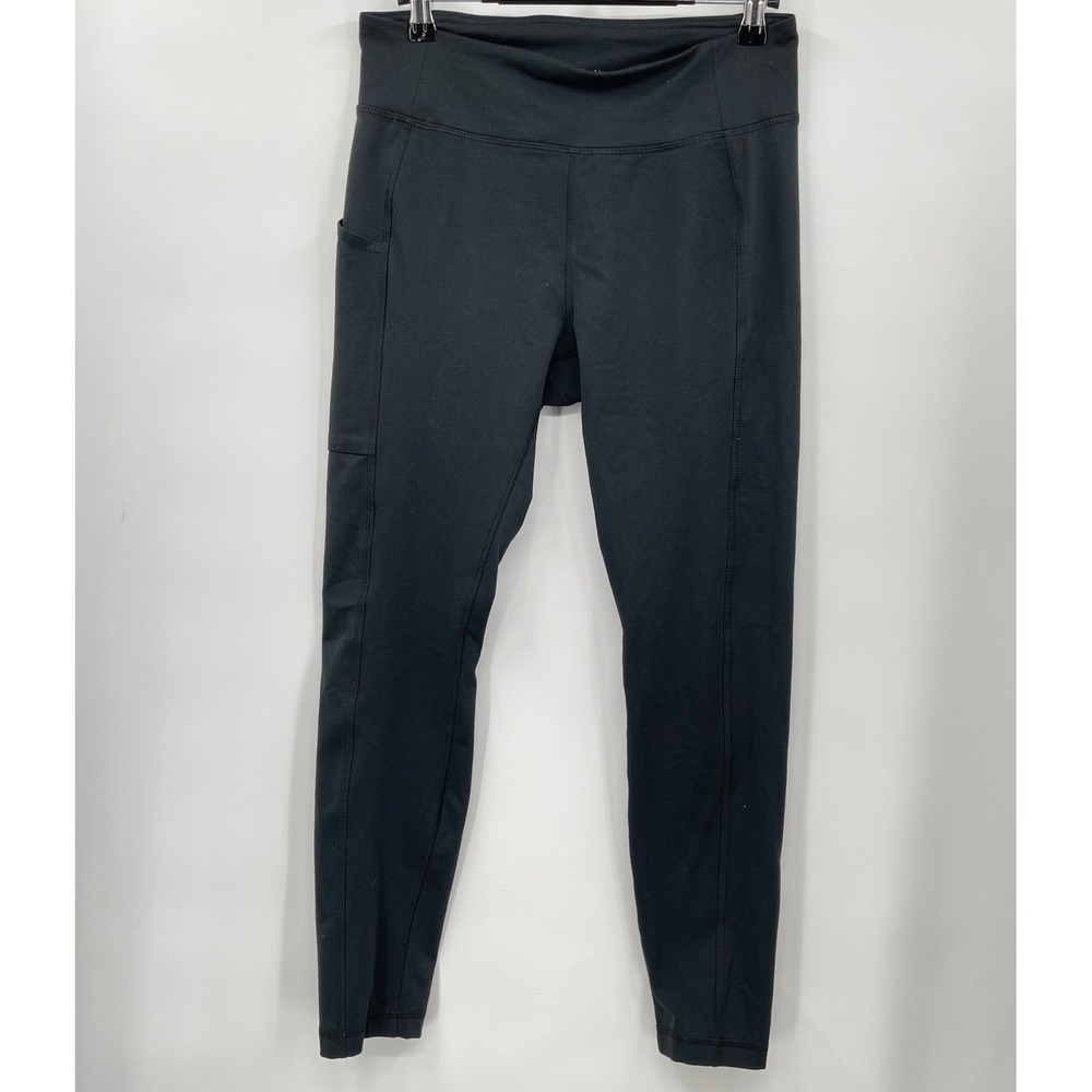 Columbia Black Athletic Leggings Pants Women's Size M/M with Pockets